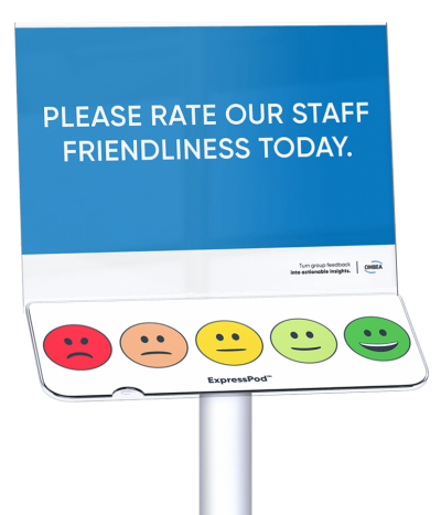 dining experience feedback station Staff friendliness rating